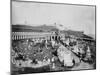 Cemetery outside City Wall in San Juan Photograph - San Juan, Puerto Rico-Lantern Press-Mounted Art Print