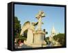 Cemetery, San Salvador, El Salvador, Central America-Christian Kober-Framed Stretched Canvas