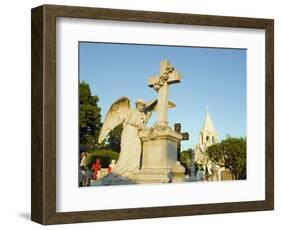 Cemetery, San Salvador, El Salvador, Central America-Christian Kober-Framed Photographic Print