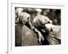 Cemetery Statues, no. 2-Katrin Adam-Framed Photographic Print