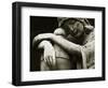 Cemetery Statues, no. 4-Katrin Adam-Framed Photographic Print