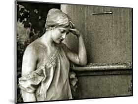 Cemetery Statues, no. 6-Katrin Adam-Mounted Photographic Print