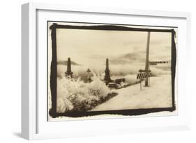 Cemetry at a Junction, Queensland, Australia-Theo Westenberger-Framed Art Print