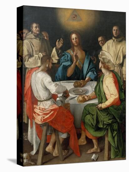 Cena in Emmaus (Supper at Emmaus)-null-Stretched Canvas