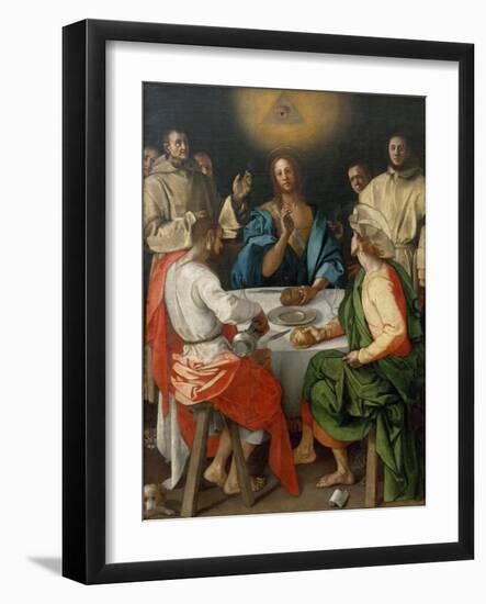 Cena in Emmaus (Supper at Emmaus)-null-Framed Giclee Print