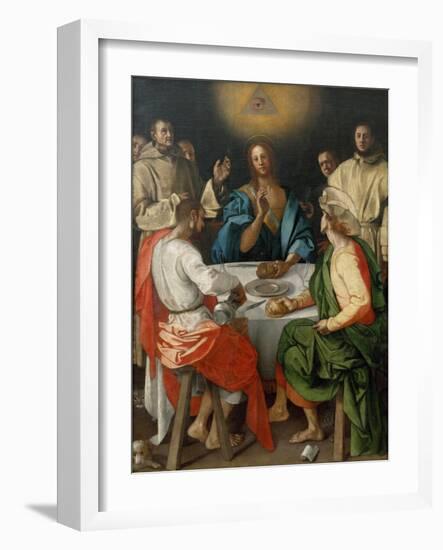 Cena in Emmaus (Supper at Emmaus)-null-Framed Giclee Print