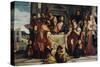 Cena in Emmaus-Paolo Veronese-Stretched Canvas