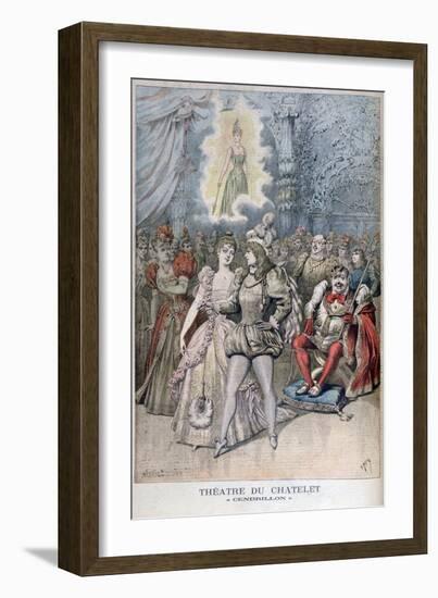 Cendrillon (Cinderell), Théâtre Du Châtelet, Paris, 1895-Henri Meyer-Framed Giclee Print