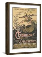 Cendrillon, Comic Opera-null-Framed Art Print