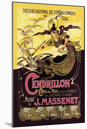 Cendrillon: Theatre National de l'Opera-Comique-null-Mounted Art Print