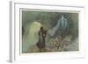 Cenerentola, (The Italian Version of the Cinderella Story) the Prince and the Fairy-Warwick Goble-Framed Art Print