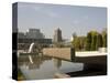 Cenotaph and Peace Museum, Hiroshima, Japan-Richardson Rolf-Stretched Canvas