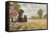 Cenotaph at Stoke Poges-Francis S. Walker-Framed Stretched Canvas