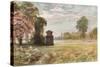 Cenotaph at Stoke Poges-Francis S. Walker-Stretched Canvas