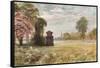 Cenotaph at Stoke Poges-Francis S. Walker-Framed Stretched Canvas