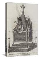 Cenotaph at the Roman Catholic Chapel, Moorfields, in Memory of Crimean Soldiers-null-Stretched Canvas