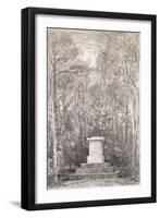 Cenotaph to Sir Joshua Reynolds at Coleorton Hall, Leicestershire, 1823-John Constable-Framed Giclee Print