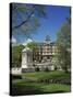 Cenotaph War Memorial in Central Gardens in Front of the Town Hall, Bournemouth, Dorset, England-Pearl Bucknall-Stretched Canvas