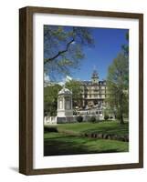Cenotaph War Memorial in Central Gardens in Front of the Town Hall, Bournemouth, Dorset, England-Pearl Bucknall-Framed Photographic Print