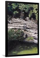 Cenote at Chichen-Itza (Diptych) I, 2003-Pedro Diego Alvarado-Framed Giclee Print