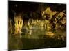Cenote Dzitnup, Underground Sinkholes Which Has Only One Natural Source of Light, Yucatan, Mexico-Balan Madhavan-Mounted Photographic Print