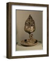 Censer in Shape of Cosmic Mountain Po-Shan-Lu, Tomb of Princess Tou Wen, Hebei, Western Han Dynasty-null-Framed Giclee Print