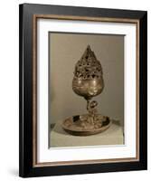 Censer in Shape of Cosmic Mountain Po-Shan-Lu, Tomb of Princess Tou Wen, Hebei, Western Han Dynasty-null-Framed Giclee Print