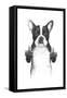 Censored Dog-Balazs Solti-Framed Stretched Canvas