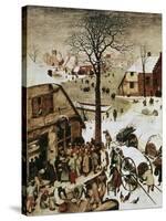 Census at Bethlehem, c.1566-Pieter Bruegel the Elder-Stretched Canvas