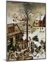 Census at Bethlehem, c.1566-Pieter Bruegel the Elder-Mounted Giclee Print