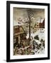 Census at Bethlehem, c.1566-Pieter Bruegel the Elder-Framed Giclee Print