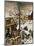 Census at Bethlehem, c.1566-Pieter Bruegel the Elder-Mounted Giclee Print