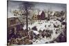 Census at Bethlehem-Pieter Bruegel the Elder-Stretched Canvas