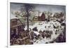 Census at Bethlehem-Pieter Bruegel the Elder-Framed Giclee Print