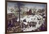 Census at Bethlehem-Pieter Bruegel the Elder-Framed Giclee Print