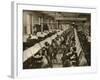 Census Tabulation in Former Lambeth Workhouse-Peter Higginbotham-Framed Photographic Print