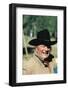 Cent Dollars pour un Sherif TRUE GRIT by Henry Athaway with John Wayne, 1969 (photo)-null-Framed Photo