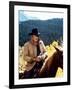 Cent Dollars pour un Sherif TRUE GRIT by Henry Athaway with John Wayne, 1969 (photo)-null-Framed Photo