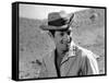 CENT MILLE DOLLARS AU SOLEIL, 1964 by HENRI VERNEUIL Jean-Paul Belmondo (b/w photo)-null-Framed Stretched Canvas