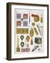 Cent-Suisses, Insignia-Eugene Titeux-Framed Giclee Print