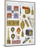 Cent-Suisses, Insignia-Eugene Titeux-Mounted Giclee Print