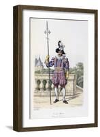 Cent-Suisses, Tenue De Cèrèmonie, 1814-17-Eugene Titeux-Framed Giclee Print