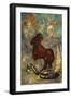Centaur and Dragon-Odilon Redon-Framed Giclee Print