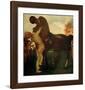 Centaur and Nymph, 1895-Franz von Stuck-Framed Giclee Print