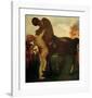 Centaur and Nymph, 1895-Franz von Stuck-Framed Giclee Print