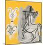 Centaur with Trident-Pablo Picasso-Mounted Art Print