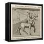 Centaurus Star Figure-Gaius Julius Hyginus-Framed Stretched Canvas