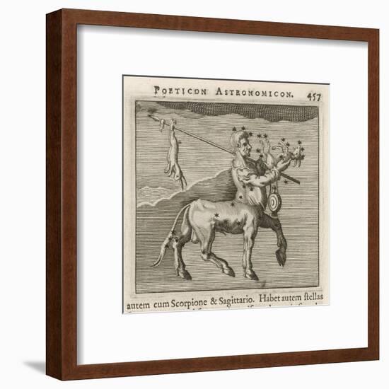 Centaurus Star Figure-Gaius Julius Hyginus-Framed Art Print