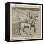 Centaurus the Centaur-null-Framed Stretched Canvas