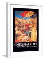 Centenaire de l'Algerie: 1830-1930-Leon Cavvy-Framed Art Print
